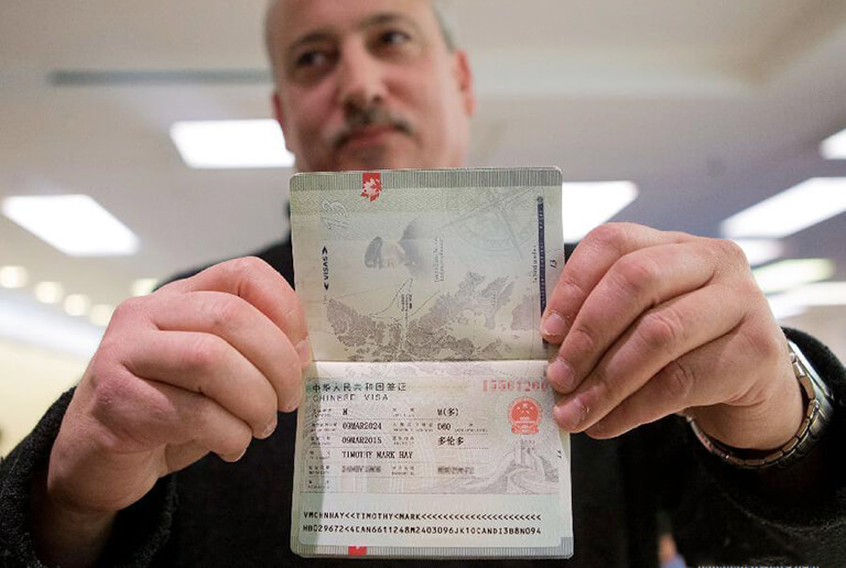 Canadian Granted 10 Year China Visa China Visa Application