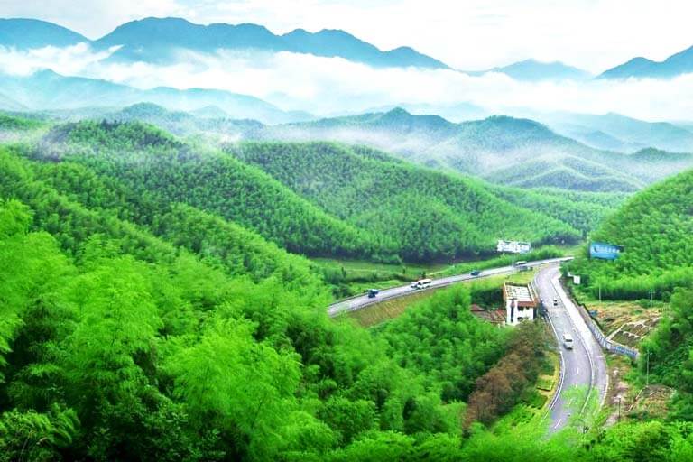 Anji in Summer China in August