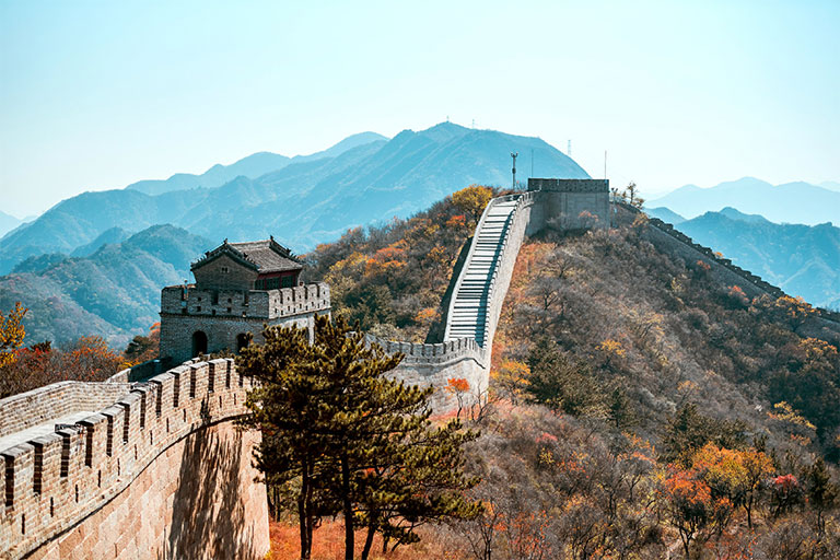 Badaling Great Wall in November China in November