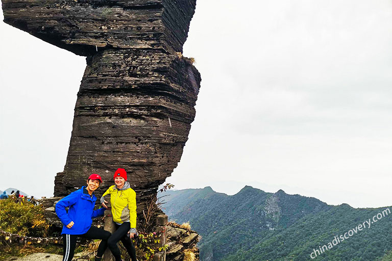 Peculiar Mushroom stone Fanjingshan