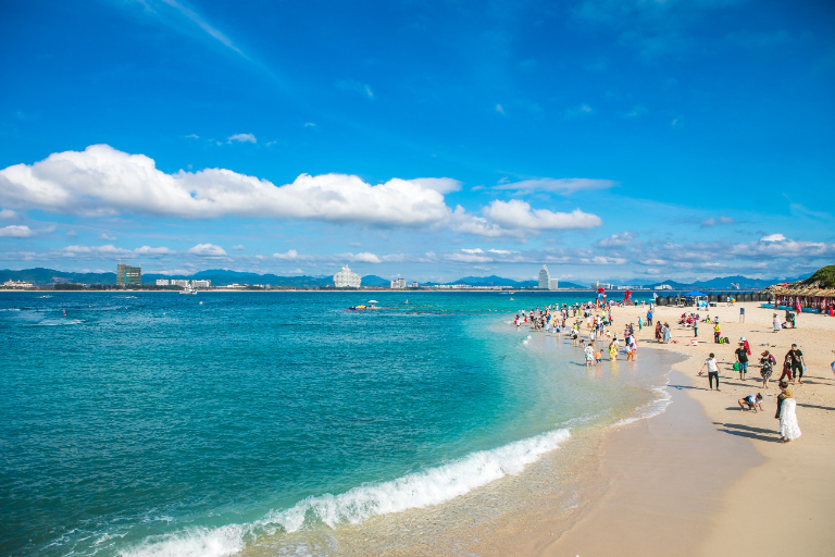 Bathing Beach on Wuzhizhou Island Best Beaches in Sanya
