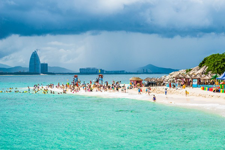 Bathing Beach on Wuzhizhou Island Best Beaches in Sanya