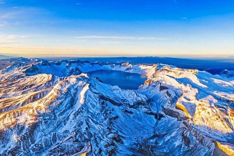 Changbai Mountain in January Jilin in January