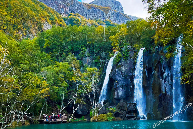 Changbaishan Waterfall Changbaishan Waterfall