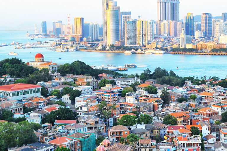 Gulangyu Island China in November