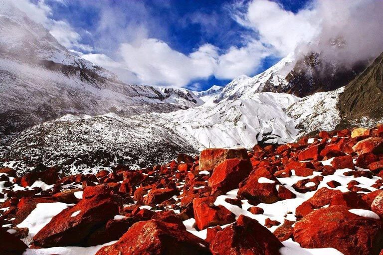 Hailuogou Glacier Park in February Hailuogou Sichuan Tour