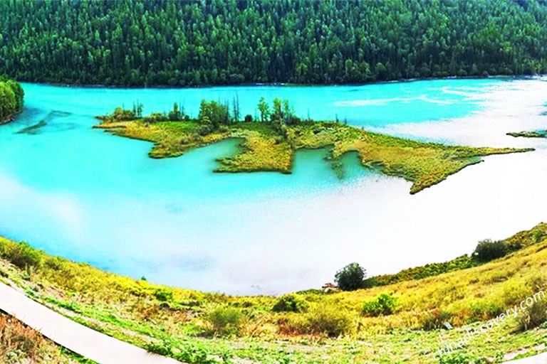 Pristine Kanas Lake Kanas Lake