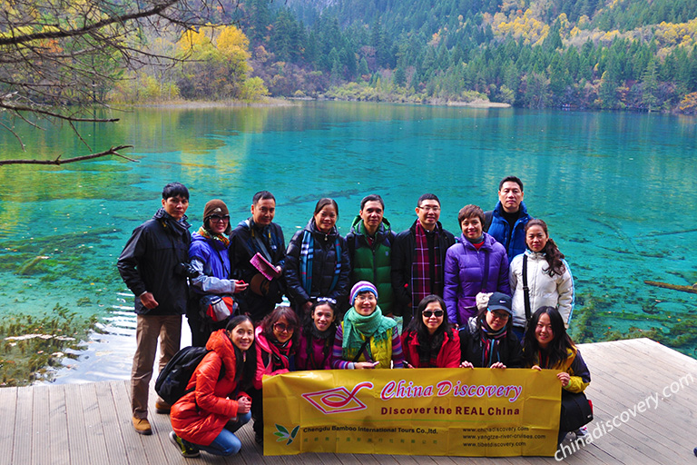 Five Flower Lake Jiuzhaigou Valley