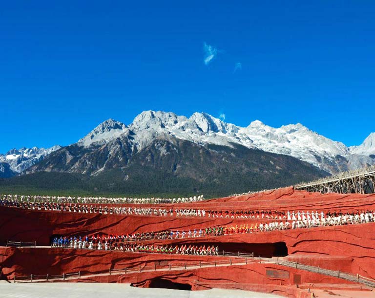 Impression Lijiang in Summer China in July