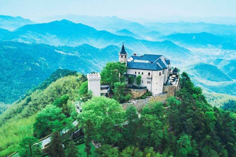 The Naked Castle China in August