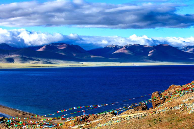 Namtso Lake in Summer China in July