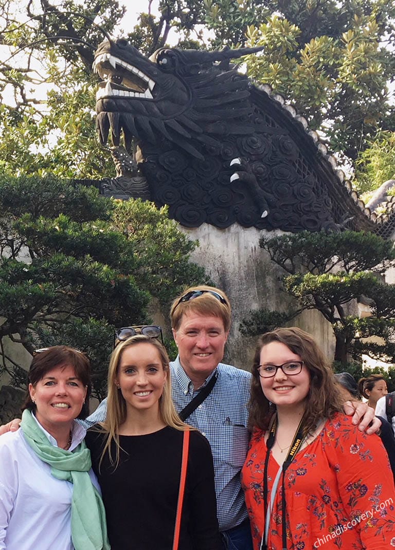 China Discovery Customzied Shanghai tour with Yu Garden for Timothy Family Shanghai Tour with China Discovery