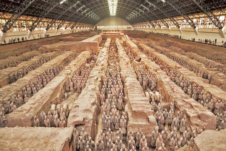 Xian Terracotta Warriors Xian in December