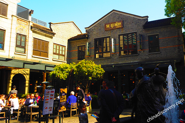 Outdoor Dining in Xintiandi How to Plan a Trip to Shanghai