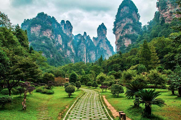 Zhangjiajie in July China in July