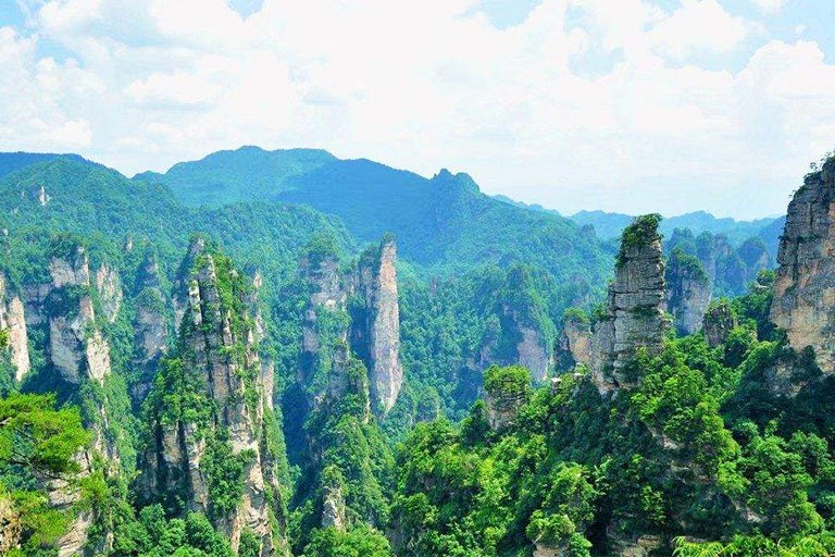 Zhangjiajie National Forest Park in Summer China in June